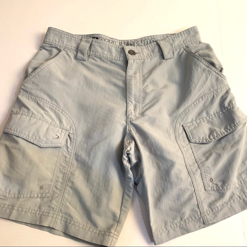 REEL LEGENDS Light Gray Shorts